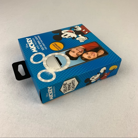 Mickey Mouse Ears Selfie Ring Light LED For Phones Disney Adjustable New - Picture 7 of 9